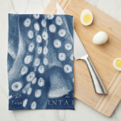 ブルータコヴィンテージマップシック キッチンタオル (四つ折り)