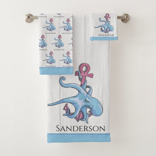 ブルータコ海岸白木航海の バスタオルセット (インサイチュ)