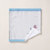 ブルータコ海岸白木航海の バスタオルセット (ウォッシュタオル)