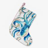 ブルータコ漫画スタイル スモールクリスマスストッキング (正面 (吊り時))