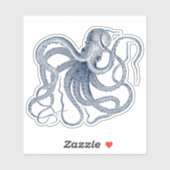 ブルータコ航海のヴィンテージイラストレーション シール (シート)