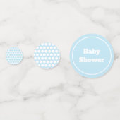 ブルータコ赤ちゃんシャワー |テーブル紙吹雪 コンフェッティ (裏面)