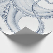 ブルータコ頭足類クラーケンインク ラッピングペーパー (角)