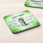 ブルータホードリンクレシピ コースター (左側)