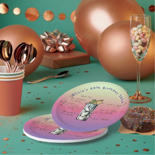 ブルータホー誕生日パーティー紙プレート ペーパープレート (複数)