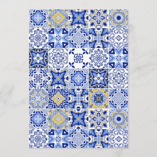 ブルータラベスペインのラ結婚メキシカン メニュー (裏面)