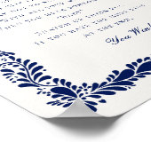 ブルータラベラタイルは赤ちゃんシャワーゲームを言わない ポスター (角)