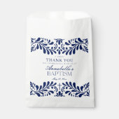 ブルータラベラタイルフィエスタスペインのバプティスデザート フェイバーバッグ (正面)