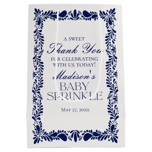 ブルータラベラタイルフィエスタベビースプリンクルビリティー ミディアムペーパーバッグ (裏面)