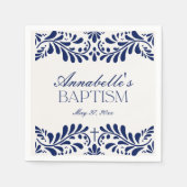 ブルータラベラタイルフィスペインのエスタバプテスマ スタンダードカクテルナプキン (正面)