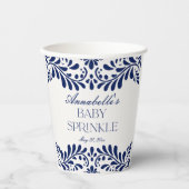 ブルータラベラタイルフィスペインのエスタベビースプリンクル 紙コップ (正面)