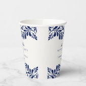 ブルータラベラタイルフィスペインのエスタ結婚ズ 紙コップ (左)