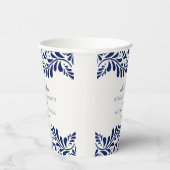 ブルータラベラタイルフィスペインのエスタ結婚ズ 紙コップ (右)
