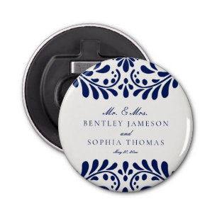 ブルータラベラタイルフィスペインのエスタ結婚式の引き出物 栓抜き