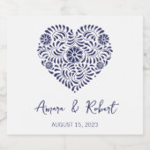 ブルータラベラハート スパークリングワインラベル (シングルラベル)