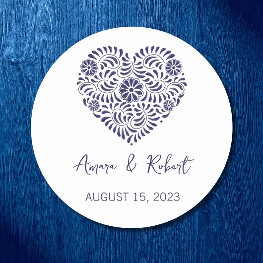 ブルータラベラハート ラウンドシール