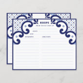 ブルータラベラメキシコタイル |レシピカード (正面/裏面)