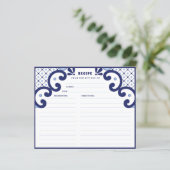 ブルータラベラメキシコタイル |レシピカード (スタンド正面)