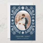 ブルータラベラメキシコテーマ写真サンキューカード サンキューカード (正面)