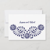 ブルータラベラメキシコRSVPカード (裏面)