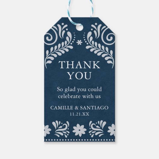 ブルータラベラ結婚メキシコ ギフトタグ (正面)