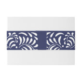 ブルータラベラ花 招待状ベリーバンド (裏面例)