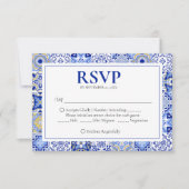 ブルータラベラ・フィエスタスペインの：メキシ結婚コの 出欠カード (正面)