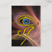 ブルータリスマンアンティークピンクブラウン白色光波 名刺 (裏面)