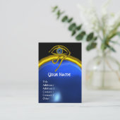 ブルータリスマンサファイアモノグラムブラックイエロー 名刺 (スタンド正面)