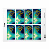 ブルータリスマンホルスアイターコイズ ラベル (フルシート)