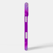 ブルータリスマンモノグラムピンク明るい赤紫色紫 Case-Mate iPhoneケース (裏面 / 右)