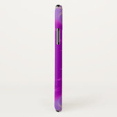 ブルータリスマンモノグラムピンク明るい赤紫色紫 Case-Mate iPhoneケース (裏面/右)