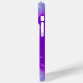 ブルータリスマン金ゴールドホルスアイモノグラムパープル Case-Mate iPhoneケース (裏面 / 左)