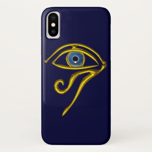 ブルータリスマン ゴールド ホルス アイ Case-Mate iPhoneケース (裏面)