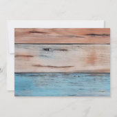 ブルータンウッドフローラライトリハーサルディナー 招待状 (裏面)