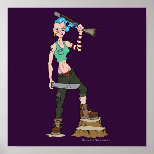 ブルータンクガールフル ポスター (正面)