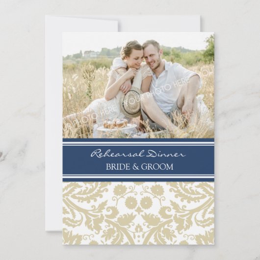 ブルータンダマスクフォトリハーサルディナーパーティー 招待状 (正面)