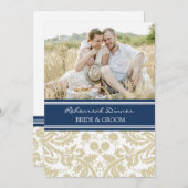 ブルータンダマスクフォトリハーサルディナーパーティー 招待状 (正面/裏面)