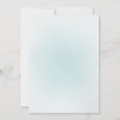 ブルータンデム結婚自転車 招待状 (裏面)