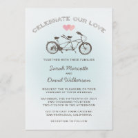 ブルータンデム結婚自転車
