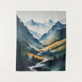 ブルータンマウンテンシーン タペストリー (正面)