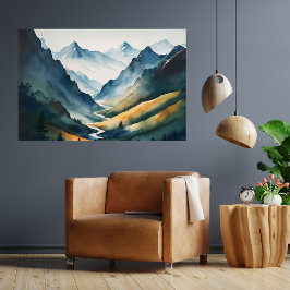 ブルータンマウンテンシーン ポスター