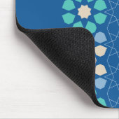 ブルーターコイズの静謐 マウスパッド (コーナー)