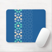ブルーターコイズの静謐 マウスパッド (マウス)