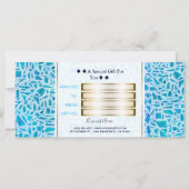 ブルーターコイズモザイクガラスタイル贈与証明書 (裏面)