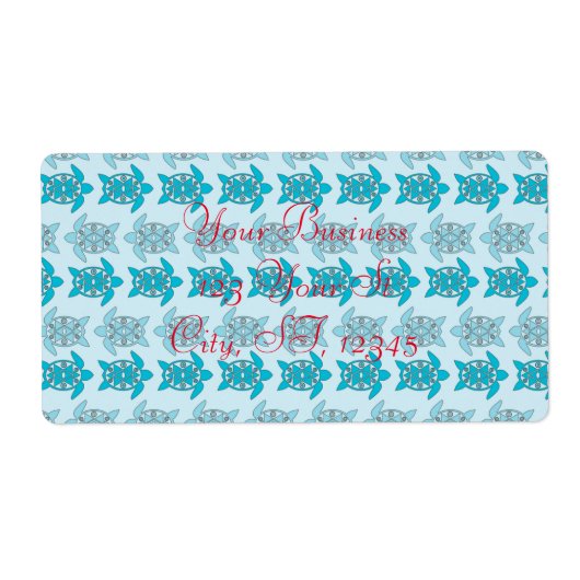 ブルータートルズスイミングサンダー_コーブ ラベル (正面)