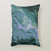 ブルータービュランスアクリル抽象芸術アート アクセントクッション (正面(垂直))