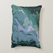 ブルータービュランスアクリル抽象芸術アート アクセントクッション (裏面(縦))