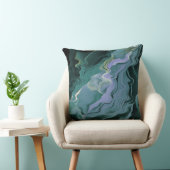 ブルータービュランスアクリル抽象芸術アート クッション (椅子)