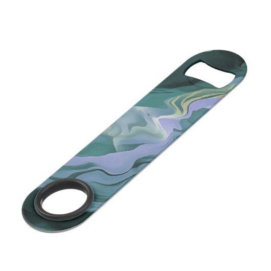 ブルータービュランスアクリル抽象芸術アート スピード栓抜き (正面アングル)